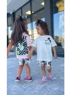 Orca Kids Fashion Mickey Baskılı Takım