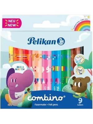 Pelikan Keçeli Kalem Combino Super Jumbo 9 Lu 411 Pelikan