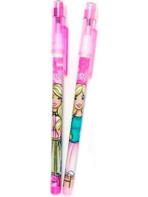 Dolphin Yumurtlayan Kalem (Geçmeli Kurşun Kalem) Barbie Silgili B-5804 (50 Li Paket)