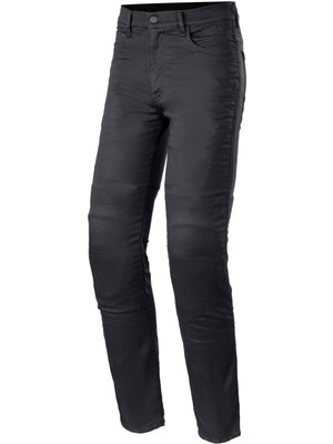 Alpinestars  Cerium Tech Stretch Denim Korumalı Motosiklet Pantolonu (Siyah)