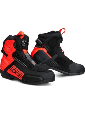 Shima Edge Vent Korumalı Yazlık Motosiklet Botu (Kırmızı)