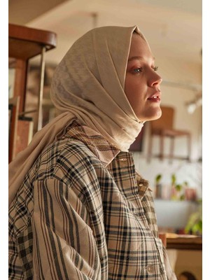Fresh Scarfs Kaşmir Şal Fildişi