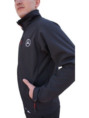 Uniprom Softshell Mont Mercedes-Benz Amg Siyah