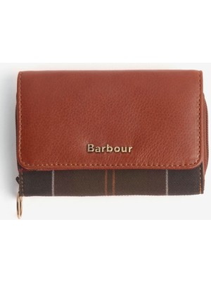 Barbour Laire Deri Fransız Cüzdan BR11 Brown/Classic