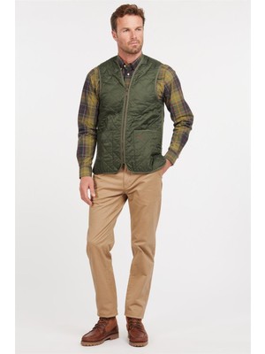 Barbour Quilted İçlik-Yelek - Bedale, Beaufort, Ashby ve Bristol ceketler ile uyumludur GN92 Olive/Classic