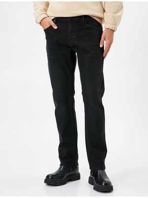 Koton Slim Straight Fit Kot Pantolon - Chadwick Jean