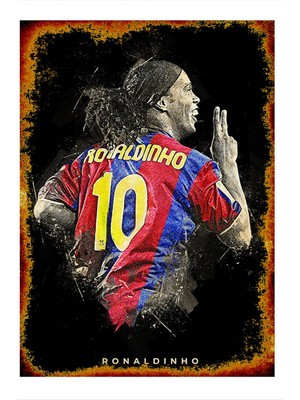 Bedeko Ronaldinho Mdf Poster 25CM x 35CM