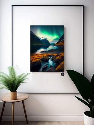 Postermanya Sonsuz Kuzeyin Büyüsü Iskandinav Tarzı Poster