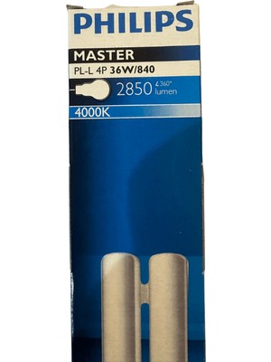 Philips Master Pl-L 36W 840 4000K Gün Işığı 4 Pinli 2G11 Duylu