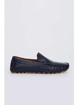 Valmenti Astro Erkek Jean  Deri Loafer Ayakkabı 355 13660 Erk Ayk Y23