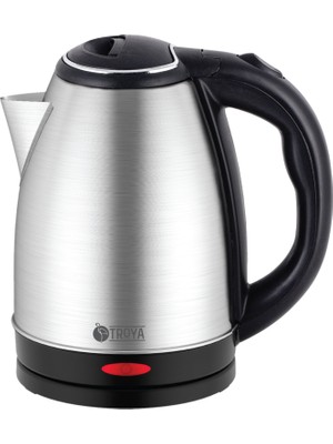 Troya By Hook Master Heat Otel Tipi 1.2 Litre 1500 Watt Kettle - Su Isıtıcı