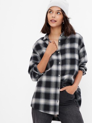 Gap %100 Organik Pamuk Flannel Gömlek