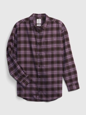 Gap %100 Organik Pamuk Flannel Gömlek