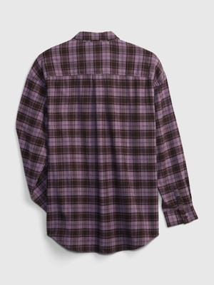 Gap %100 Organik Pamuk Flannel Gömlek