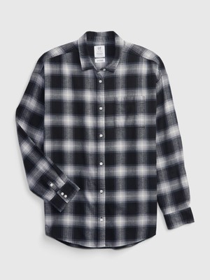 Gap %100 Organik Pamuk Flannel Gömlek