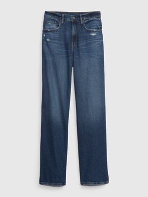 Gap Organik Pamuk Washwell™ 90's Loose Fit Jean Pantolon