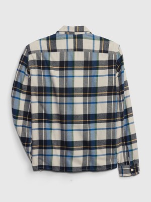 Gap %100 Organik Pamuk Flannel Gömlek