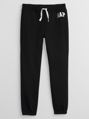 Gap Kız Çocuk Siyah Gap Logo Jogger Eşofman Altı