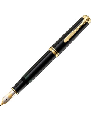 Pelikan Souveran M800 Dolma Kalem Siyah F Uç