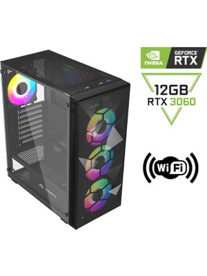 CacheX RTX11 I5 10400F 32GB Ddr4 500GB SSD RTX3060 12GB Masaüstü Oyuncu Bilgisayar