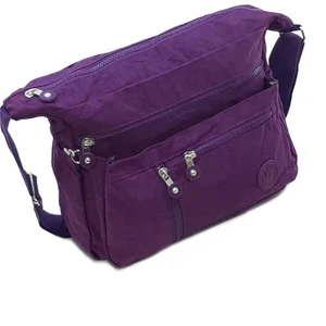 Klinkır Bayan Postacı Çanta Hafif Kumaş Çok Cepli Yağmur Geçirmez Çapraz Askılı