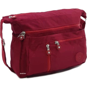 Klinkır Bayan Postacı Çanta Hafif Kumaş Çok Cepli Yağmur Geçirmez Çapraz Askılı