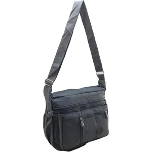 Klinkır Bayan Postacı Çanta Hafif Kumaş Çok Cepli Yağmur Geçirmez Çapraz Askılı