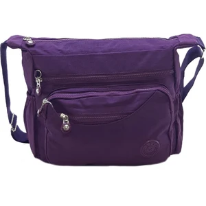 Postacı Çanta Çok Bölmeli Kullanışlı Klinkır Yağmura Dayanıklı Kumaş Çapraz Askılı