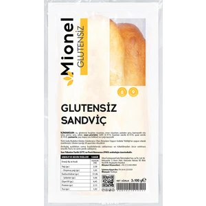 Glutensiz Sandviç Ekmek 3 x 100 gr