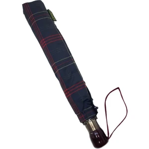 Snotline-April Bayan Şemsiye Otomatik Açılır 10TELLI Kapalı Boyut 40 cm 95 cm Çap Yeşil Ekose