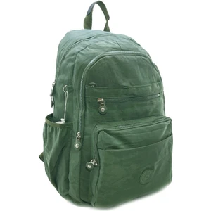 Klinkır Okul Çantası Yağmur Geçirmez Çok Cepli Hafif Kumaş Lise Ortaokul Okul Çantası Kadın Sırt Çantası