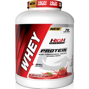 Whey Protein Tozu 2280 gr Çilek Aromalı Protein Tozu 24 Gram Protein Kas Güç