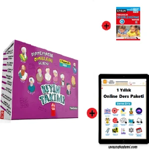 4. Sınıf Hikaye Seti  Beyin Takımı Matematik Öyküleri + Sadık Uygun Yayınları 4. Sınıf Tüm Dersler Test Kitabı Yeni + 1 Yıllık Online Ders Paketi Yeni