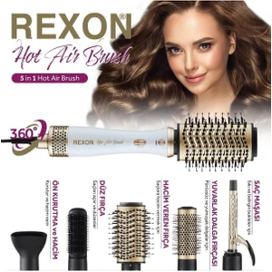5in1 Hot Air Brush Saç Şekillendirme Cihazı