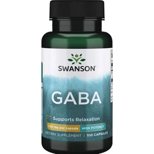 Premium Gaba High Potency 500 mg 100 Capsul Usa Version