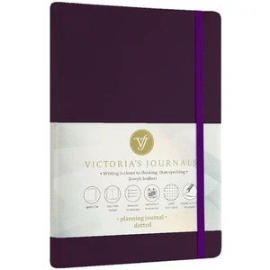 Victorias Journals Victoria's Journals Vj Venzi Sert Kapak Planlayıcı Defter  14 x 20 cm 100 Gr Krem 96 Yp