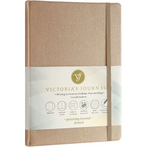 Victorias Journals Victoria's Journals Vj Venzi Sert Kapak Planlayıcı Defter  14 x 20 cm 100 Gr Krem 96 Yp