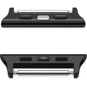 Apple Watch Uyumlu 42 44 45 mm Metal Kordon Tokası Kayış Adaptörü Pimli 24mm