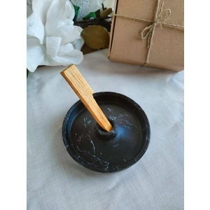 Dekoratif Siyah Palo Santo Tütsülük Tasarım Tütsü Kabı
