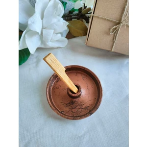Dekoratif Bronz Bakır Renk Palo Santo Tütsülük Tasarım Tütsü Kabı