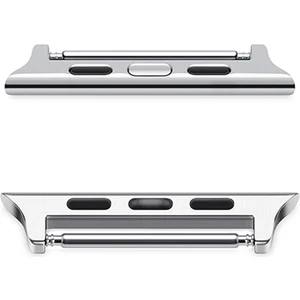 Apple Watch Uyumlu 38 40 41 mm Metal Kordon Tokası Kayış Adaptörü Pimli 22MM