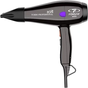 Turbo Profesyonel 2600 Watt Iyonlu Siyah Fön Makinesi Prf-Ion