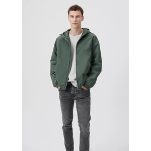 Kapüşonlu Haki Ceket 0110234-71598