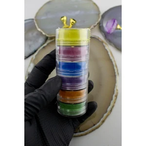 Rbs Kozmetik Neon 6'lı Pigment Inci Tozu Tırnak ve Göz Tozu