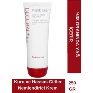 Basic Kuru Ve Hassas Ciltler Için Klinik Nemlendirici Krem 250 gr
