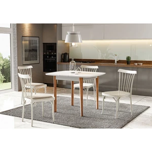 Eva Mutfak Masası - Beyaz