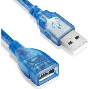 USB 2.0 Uzatma Kablosu 5 Metre - Mavi