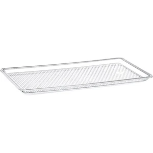 Dünyanın En Sağlam Tepsisi Kırılmaz Şeffaf 33X22CM Ev-Pastahane-Otel Vip Kalite Servis En Şık Sunum