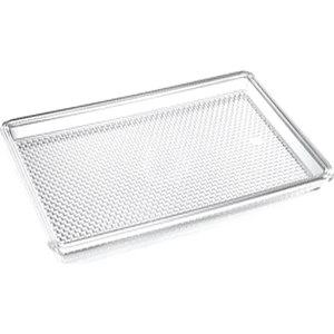 4 Adet 33X22CM Dünyanın En Sağlam Şeffaf Tepsisi Kırılmaz Ev-Pastahane-Otel Vip Kalite En Şık Sunum