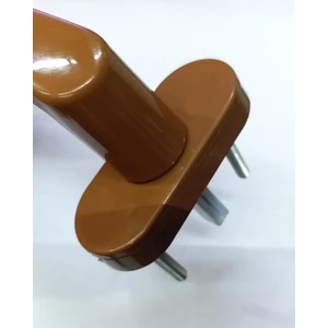 2 Adet Ömür Boyu Garantili Kahverengi Pvc Doğrama Pencere Kolu